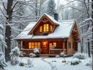 Dom-v-Lesnom.ru | Дачный дом из клееного бруса для сезонного использования